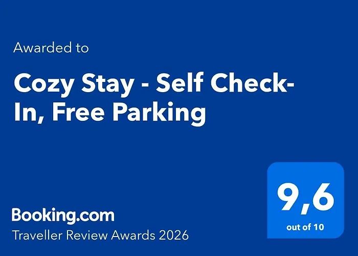 Cozy - Self Check-in, Free Parking Tartu
